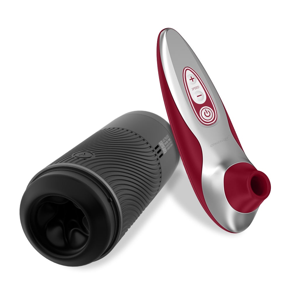 Dream Team Set Arcwave Pow stroker & Womanizer Pro40 clitoral vibrator set