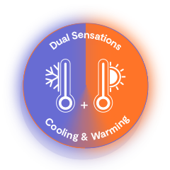 We-Vibe Temp Tangerine - Dual Sensations: EN