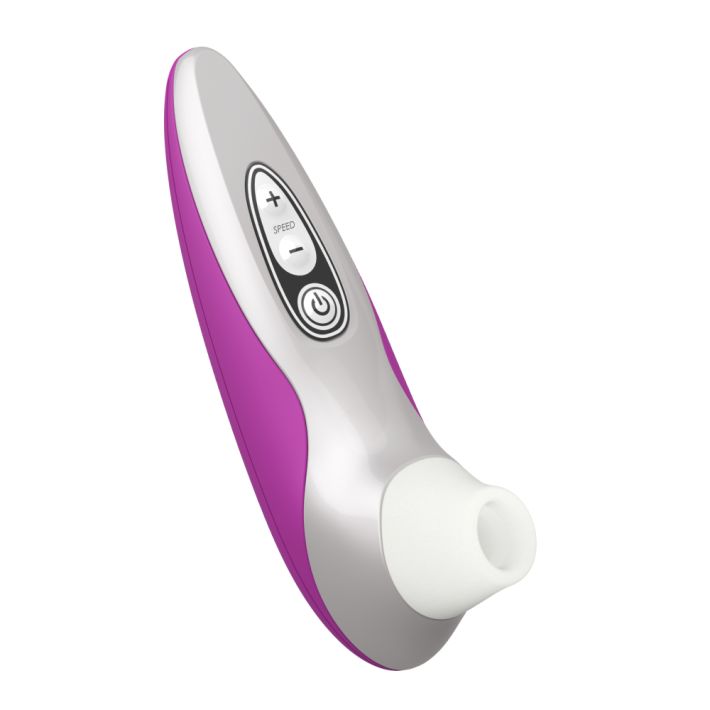 WOMANIZER Pro40 Magenta Magenta-Silver Compact & Powerful Clitoral Stimulator