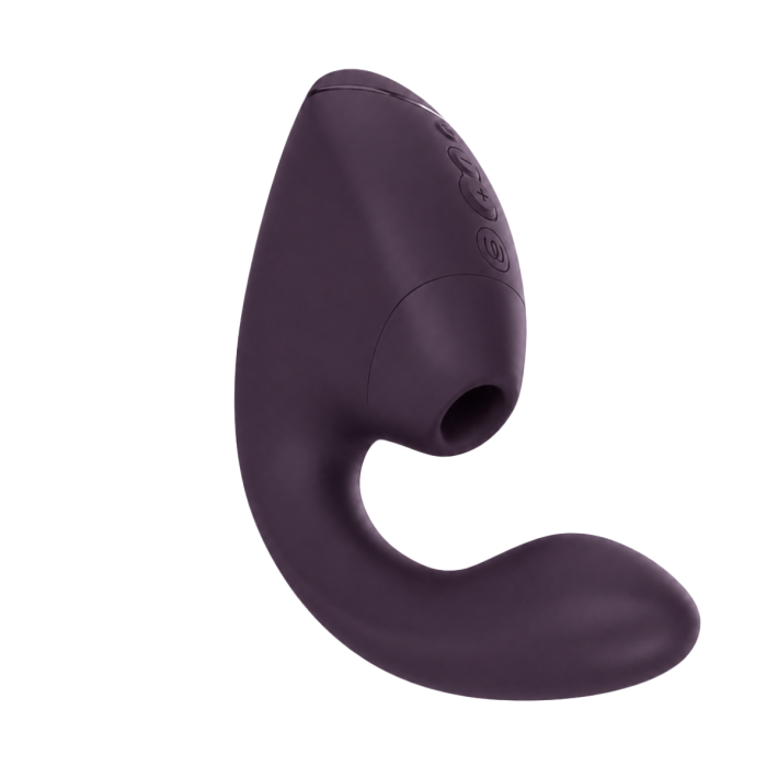 Next Duo Dark Purple Dunkelviolett Klitoraler & G-Punkt Dual-Stimulator mit 3D Pleasure Air