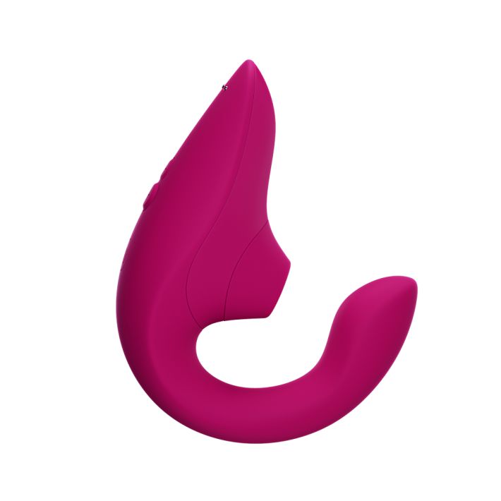 Blend-Vibrant Pink Vibrant Pink Pleasure Air Rabbit Vibrator 