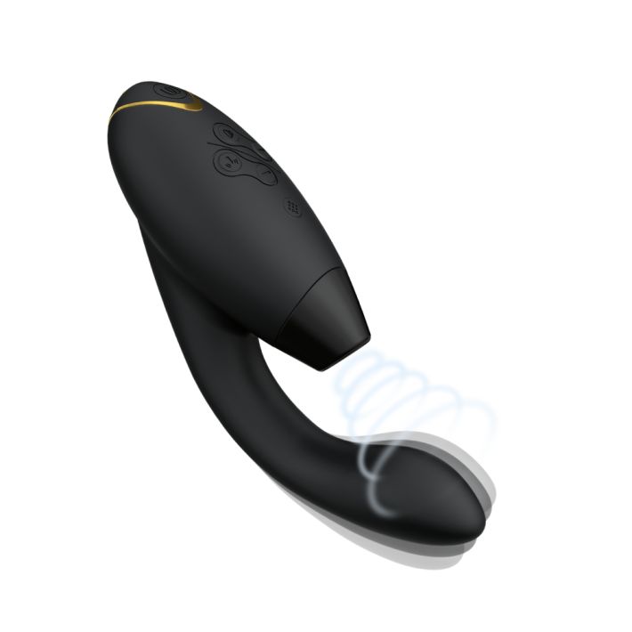 DUO 2 - Black Black The advanced Dual Clitoral & G-Spot Stimulator