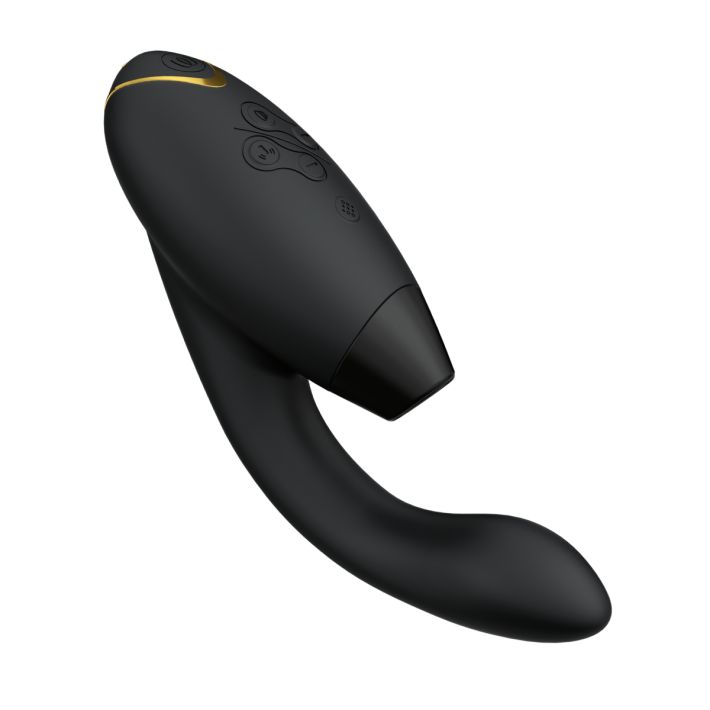 DUO 2 - Black Black Advanced Dual Clitoral & G-Spot Stimulator