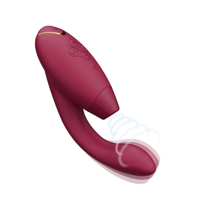DUO 2 - Bordeaux Bordeaux The advanced Dual Clitoral & G-Spot Stimulator