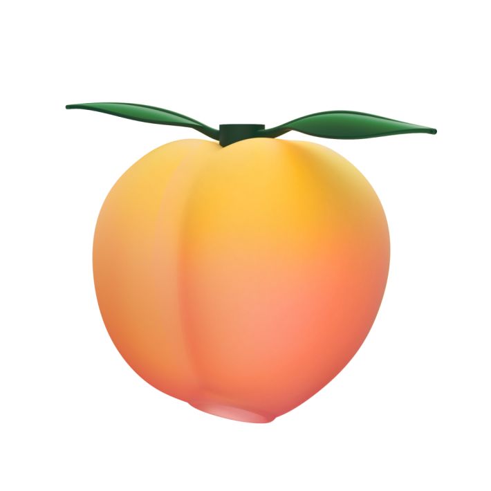 Peach Toy Himbeere Einfach zu bedienender Klitorisstimulator mit Pleasure Air