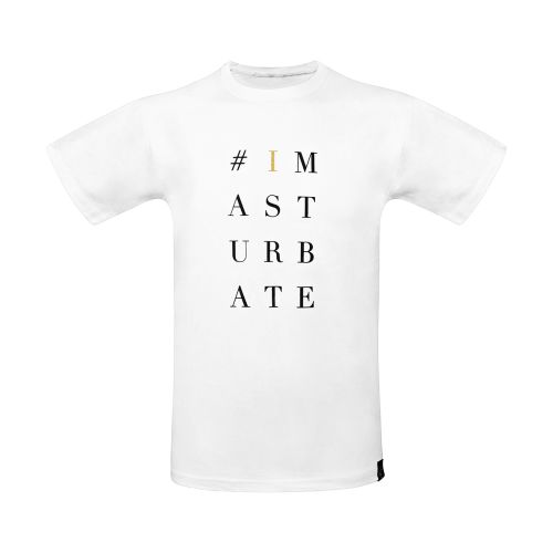 #imasturbate T-shirt loose-fit L #imasturbate T-Shirt
<br> Lockere Passform

