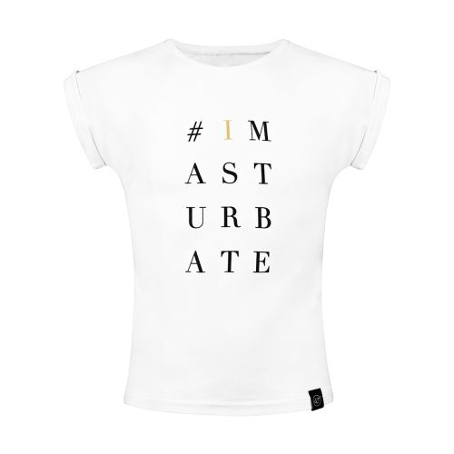 #imasturbate T-Shirt Tailored fit S #imasturbate T-Shirt
<br> Taillierte Passform

