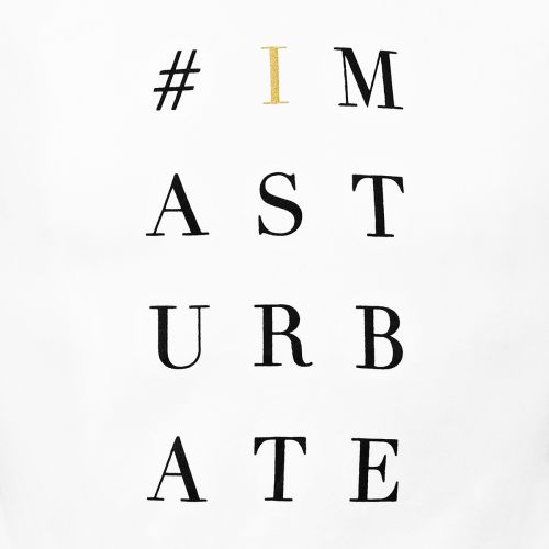 #imasturbate T-Shirt Tailored fit S #imasturbate T-Shirt
<br> Taillierte Passform

