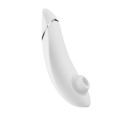 WOMANIZER PREMIUM - White White Clitoral Stimulator with Pleasure Air Technology