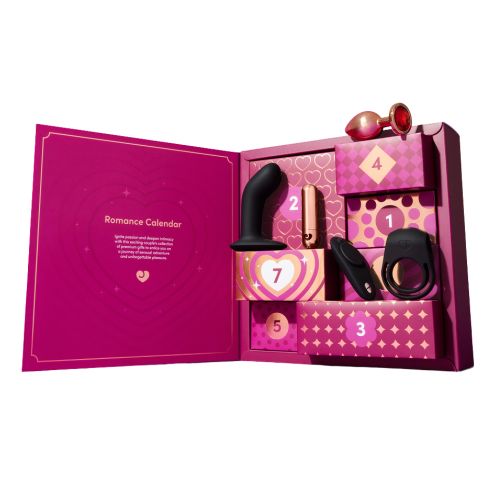 Romance Calendar Black Romance Set for Couples (7 pieces)
