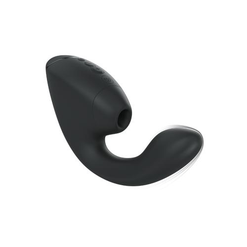 Next Duo Black Black 3D Pleasure Air Dual Stimulator
