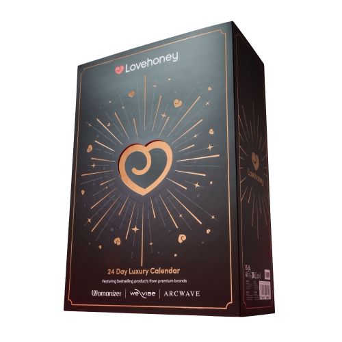 Luxury Advent Calendar Black 24 Day Luxury Advent Calendar for Couples
