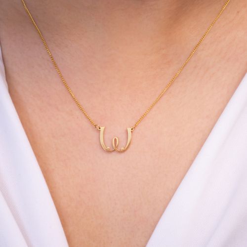 Gold Boob Necklace