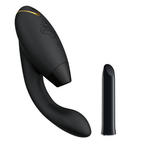 Climax Collection Womanizer DUO2 rabbit vibrator & We-Vibe Tango mini bullet vibrator