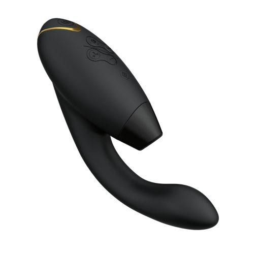 DUO 2 - Black Black Advanced Dual Clitoral & G-Spot Stimulator
