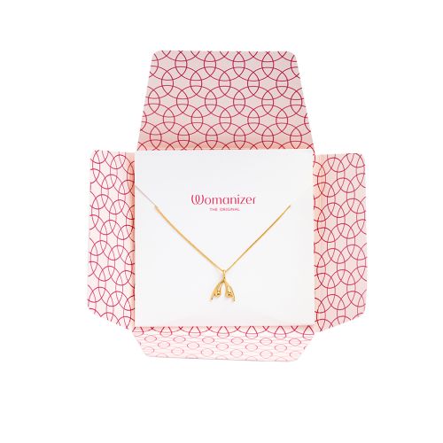 Gold Clitoris Necklace The clitoris has one job — pleasure!