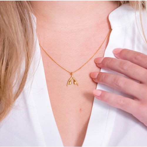 Gold Clitoris Necklace Die Klitoris hat nur einen Job - unseren Spaß!