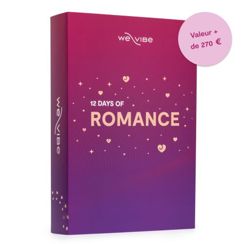 We-Vibe 12 Days of Romance Bleu cosmique Calendrier du couple