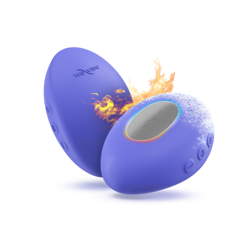 We-Vibe Temp - Lavender Blue Lavender Blue Temperature Play Vibrator