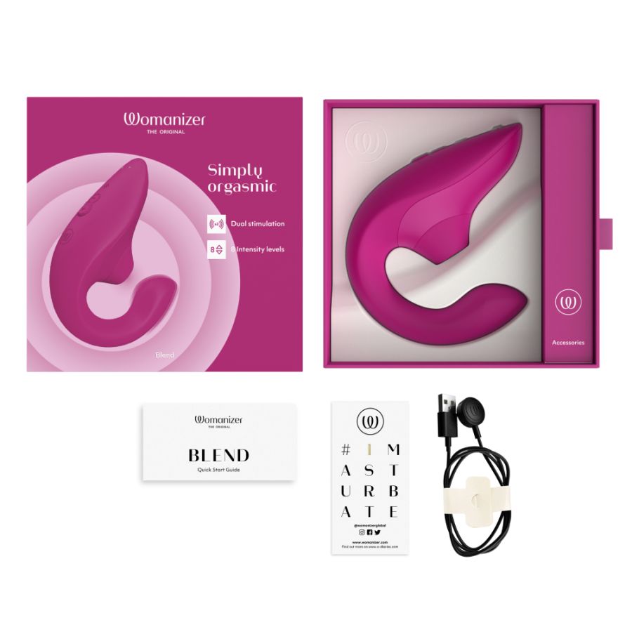Womanizer Blend in Vibrant Pink Womanizer Blend in Vibrant Pink