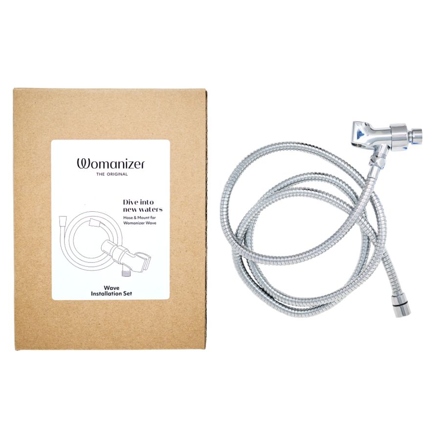 Wave Shower Hose & Shower Arm Mount Set