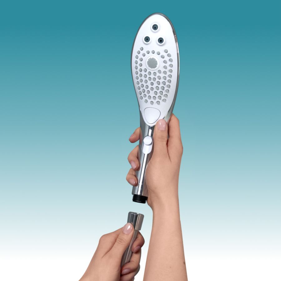 Wave Shower Hose & Shower Arm Mount Set