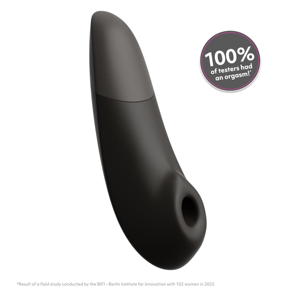 Enhance-Black Black 2-in-1 Clitoral Stimulator with Pleasure Air & Vibrations