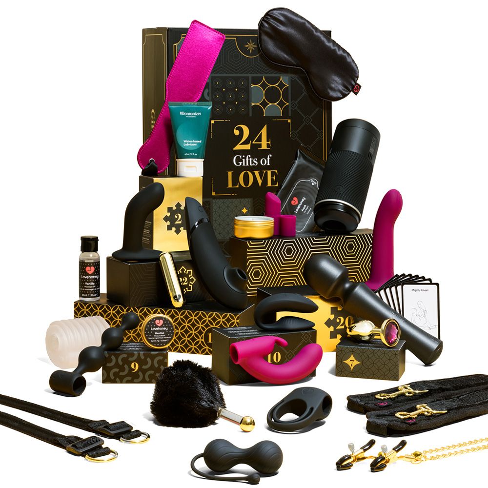 lovehoney 24-day x womanizer couple's sex toy advent calendar 2024 Lovehoney Advent Calendar 2024 main image 0