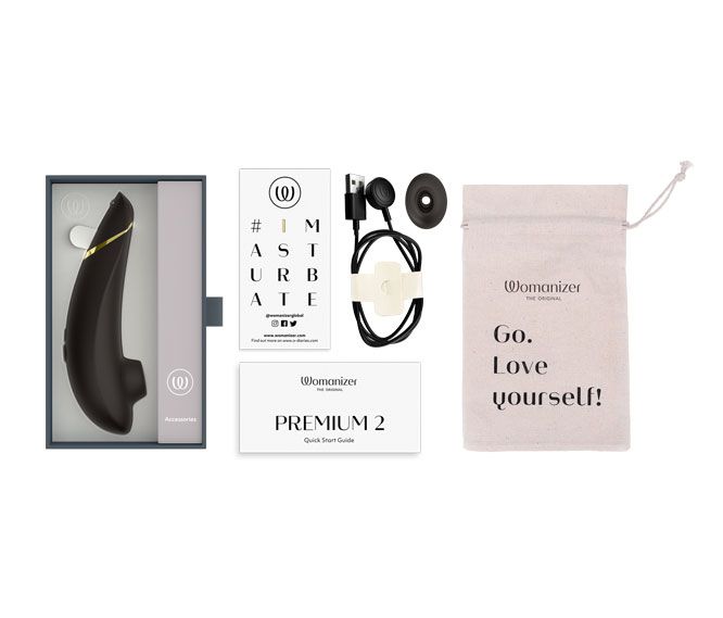 Premium 2 Black Black Spotted in Katy Perry's "Woman's World"! The Bestselling Clitoral Stimulator.