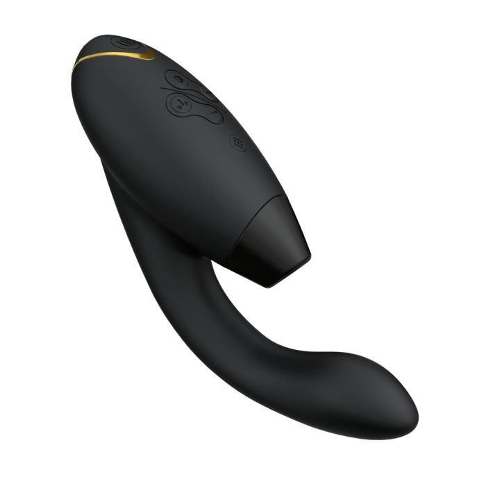 DUO 2 - Black Schwarz Der fortgeschrittene Dual-Stimulator für Klitoris und G-Punkt