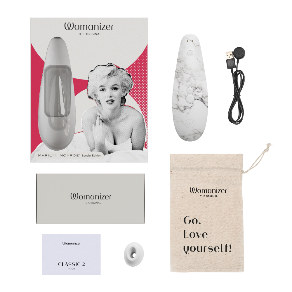 Classic 2 Marilyn Monroe™ Edition - White Marble Lieferumfang
