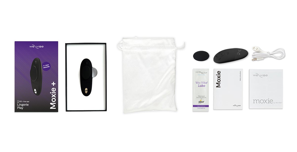We-Vibe Moxie+ Contenu du coffret