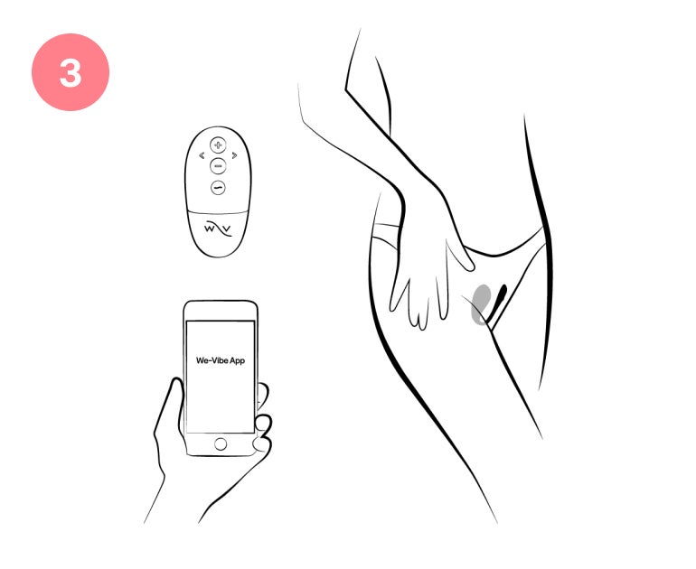 Im Zusammenspiel mit der Fernbedienung oder We-Vibe App verwöhnt Dich das Toy jederzeit und überall – ob zu Hause, in der Öffentlichkeit oder aus der Ferne.