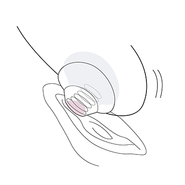 Begin by exploring the different levels of intensity and gradually letting yourself fall deeper into your pleasure.